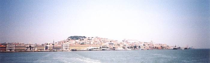 Another view of Lisbon from the boat on the Tagus