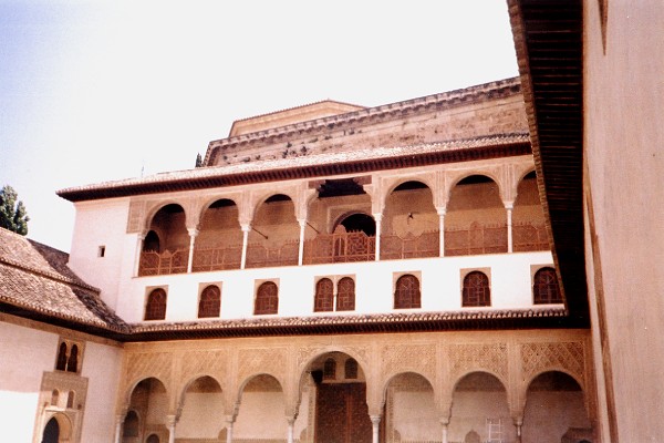 More views of the outdoor terraces of the Alcázar