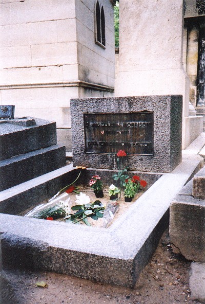 Jim Morrison's grave